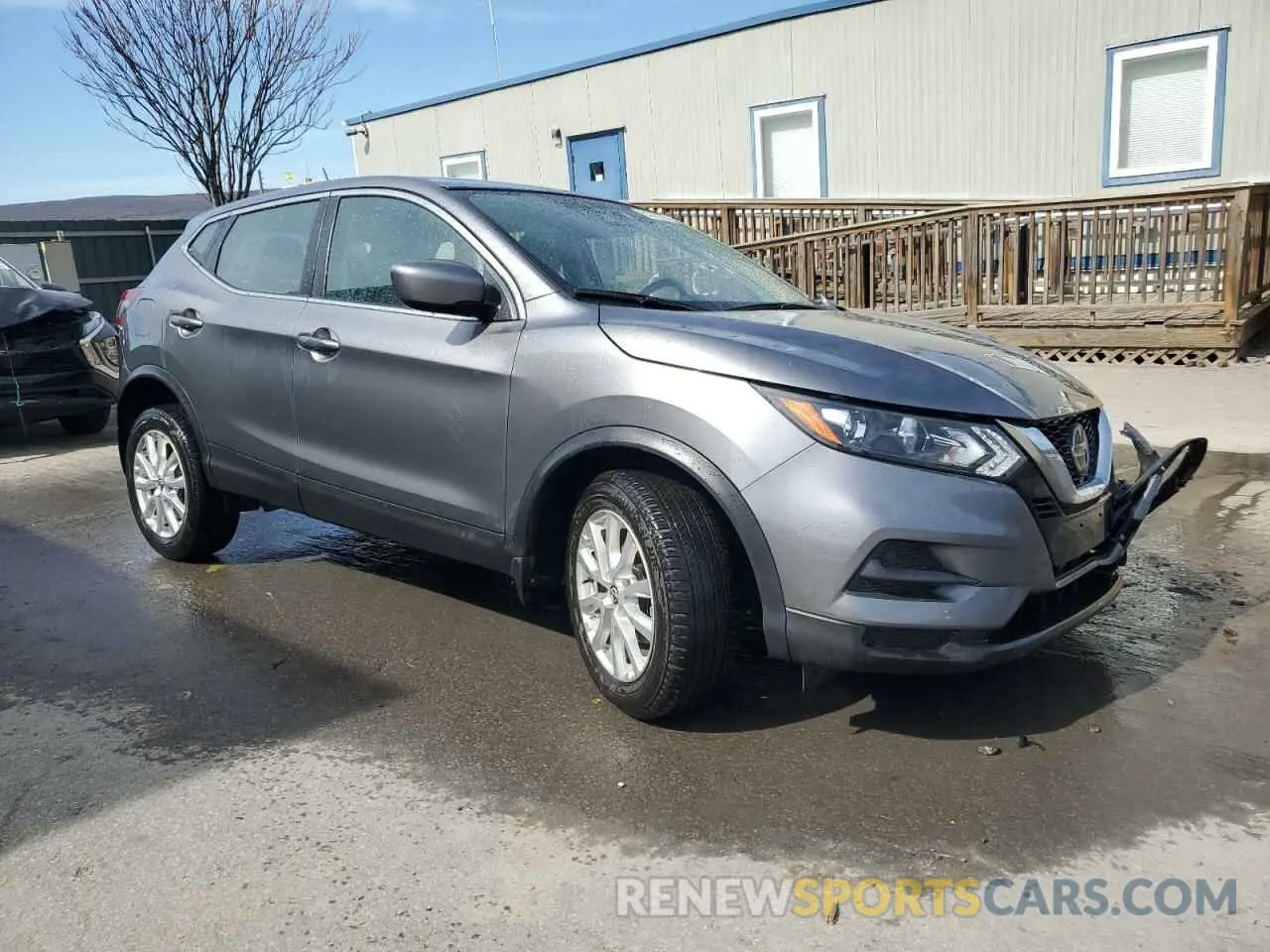 4 Photograph of a damaged car JN1BJ1AWXMW670739 NISSAN ROGUE 2021