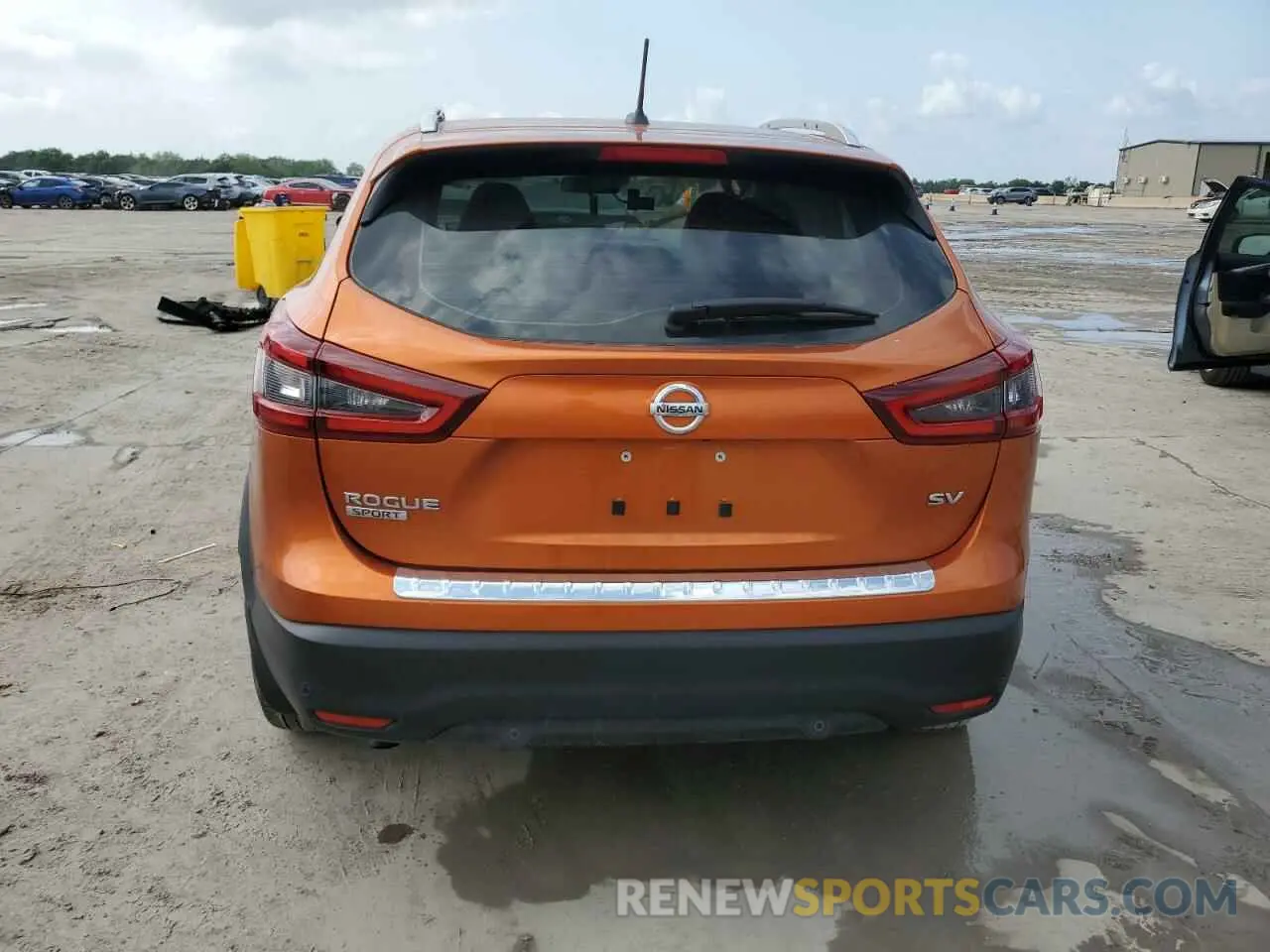 6 Photograph of a damaged car JN1BJ1BV0MW316816 NISSAN ROGUE 2021
