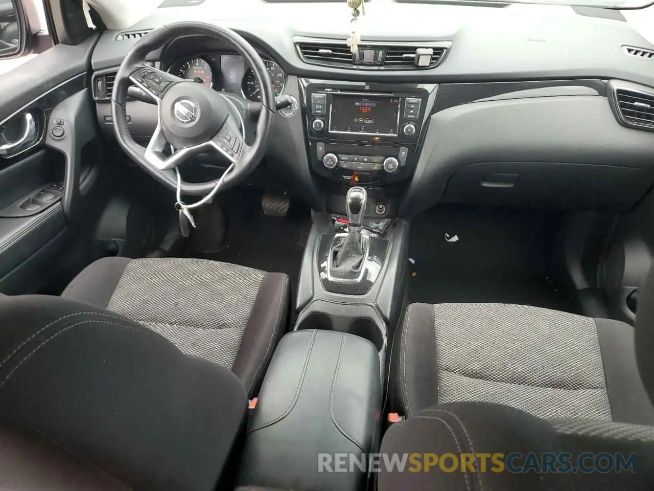 8 Фотография поврежденного автомобиля JN1BJ1BV1MW313665 NISSAN ROGUE 2021