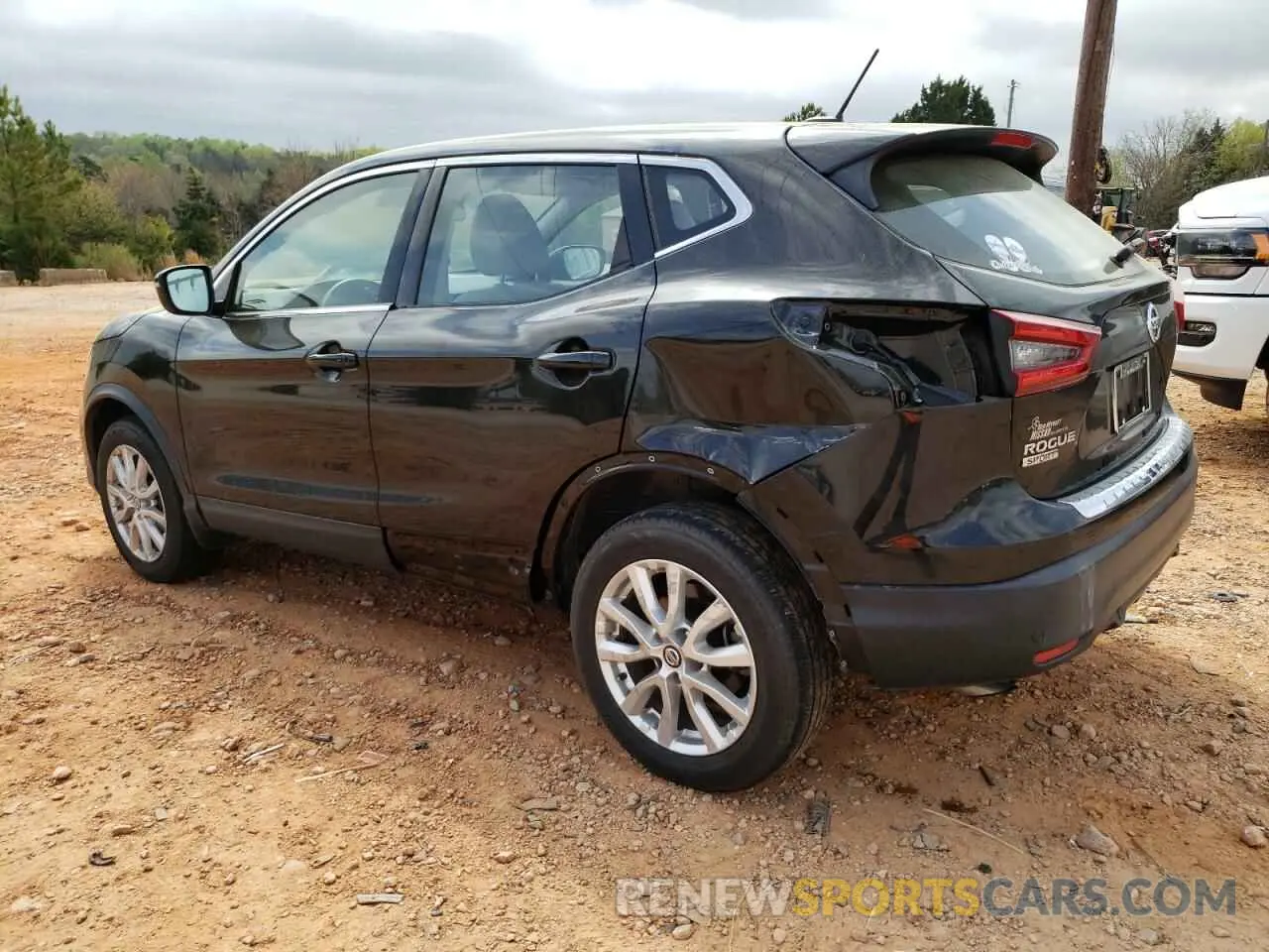 2 Photograph of a damaged car JN1BJ1BV4MW568908 NISSAN ROGUE 2021