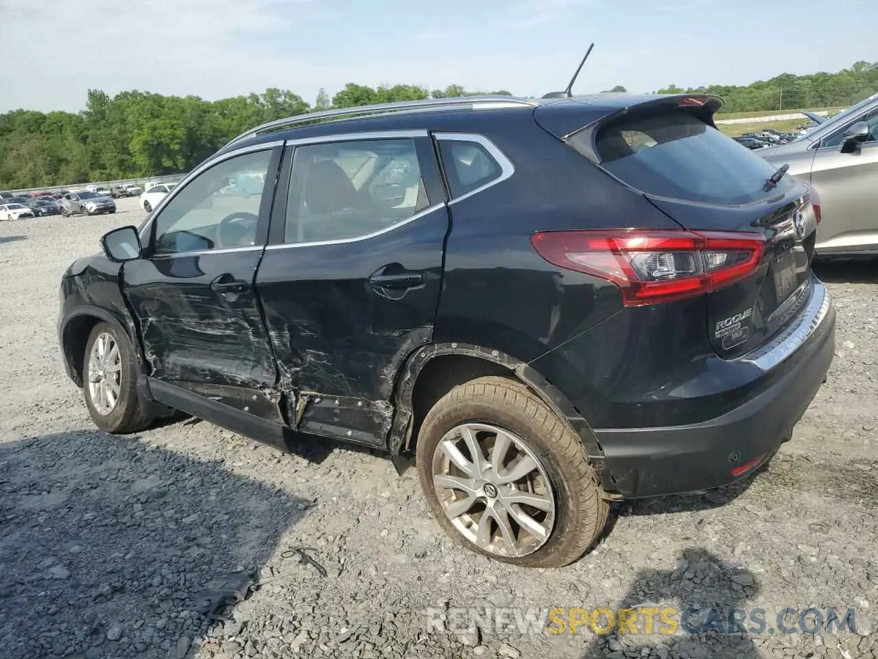 2 Photograph of a damaged car JN1BJ1BV6MW566237 NISSAN ROGUE 2021