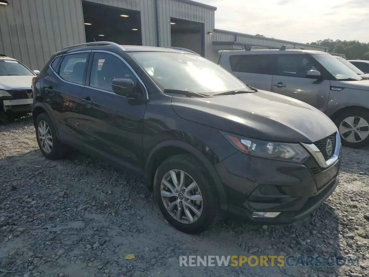 4 Photograph of a damaged car JN1BJ1BV6MW566237 NISSAN ROGUE 2021