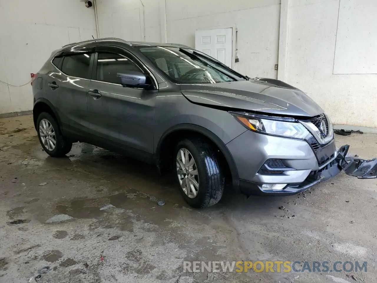 4 Photograph of a damaged car JN1BJ1BV6MW568375 NISSAN ROGUE 2021