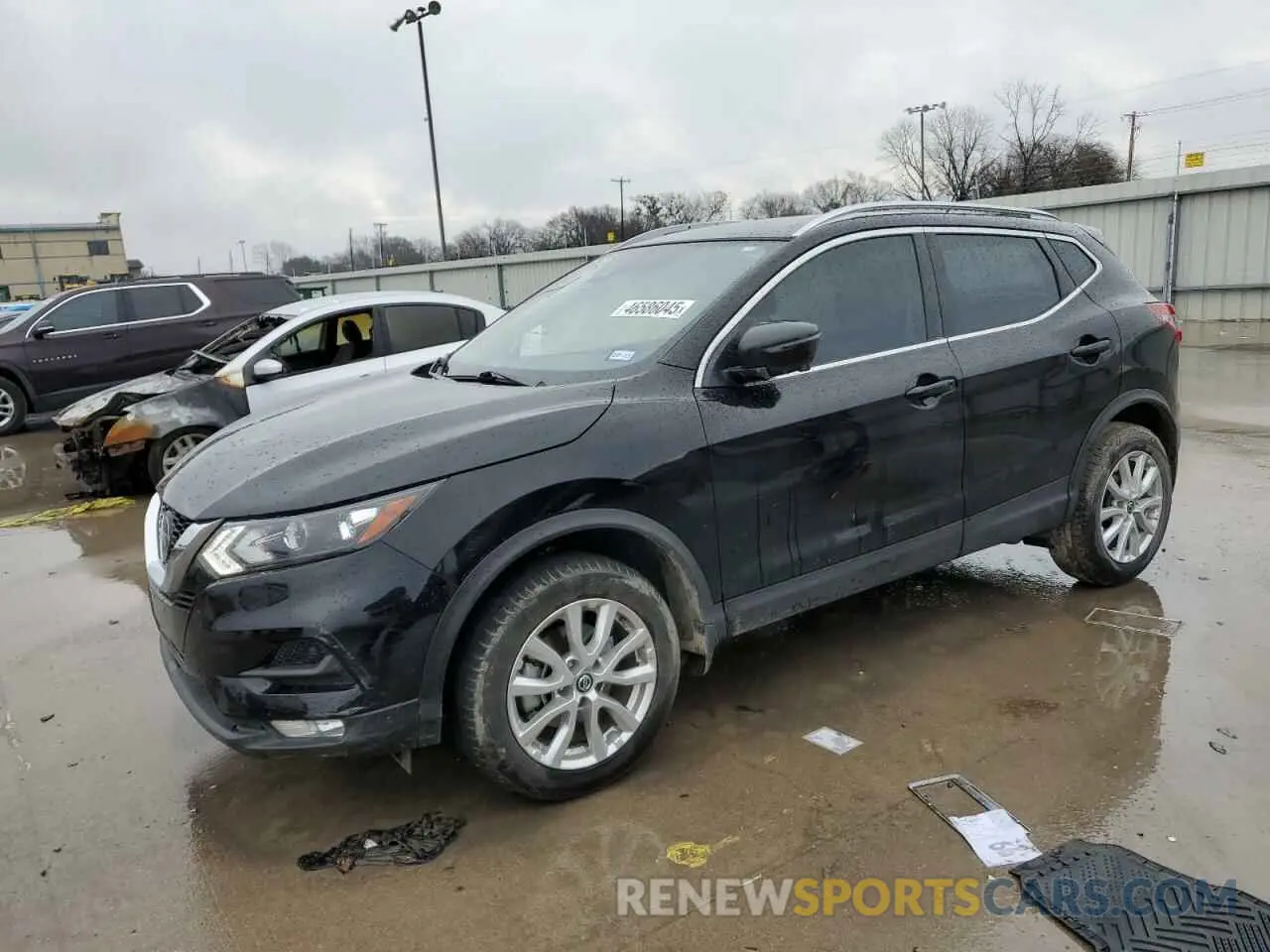 1 Фотография поврежденного автомобиля JN1BJ1BV6MW569512 NISSAN ROGUE 2021