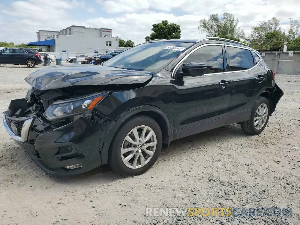 1 Photograph of a damaged car JN1BJ1BV6MW570417 NISSAN ROGUE 2021