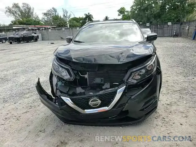 14 Photograph of a damaged car JN1BJ1BV6MW570417 NISSAN ROGUE 2021