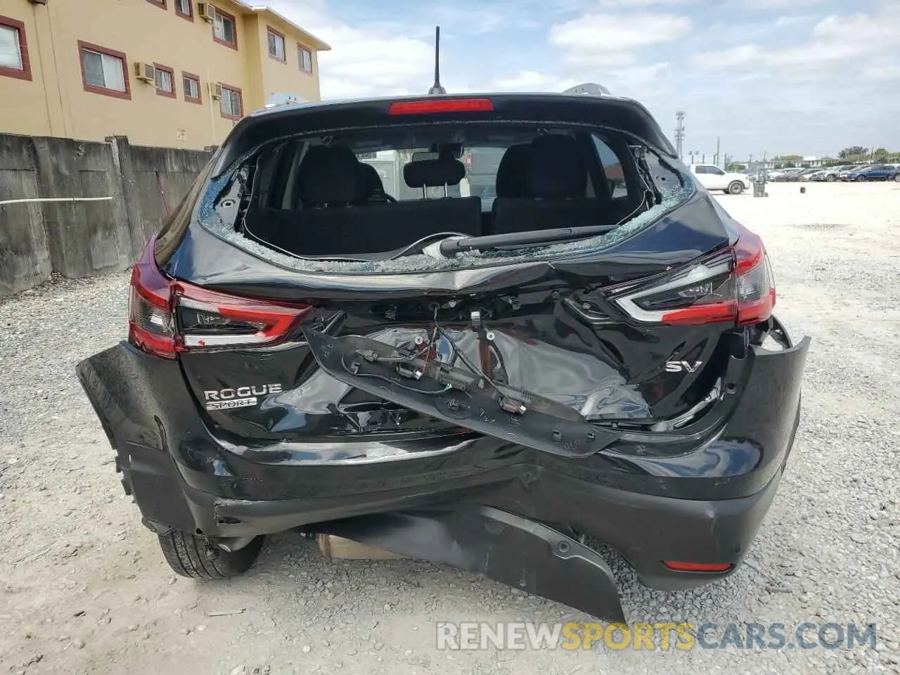 6 Photograph of a damaged car JN1BJ1BV6MW570417 NISSAN ROGUE 2021