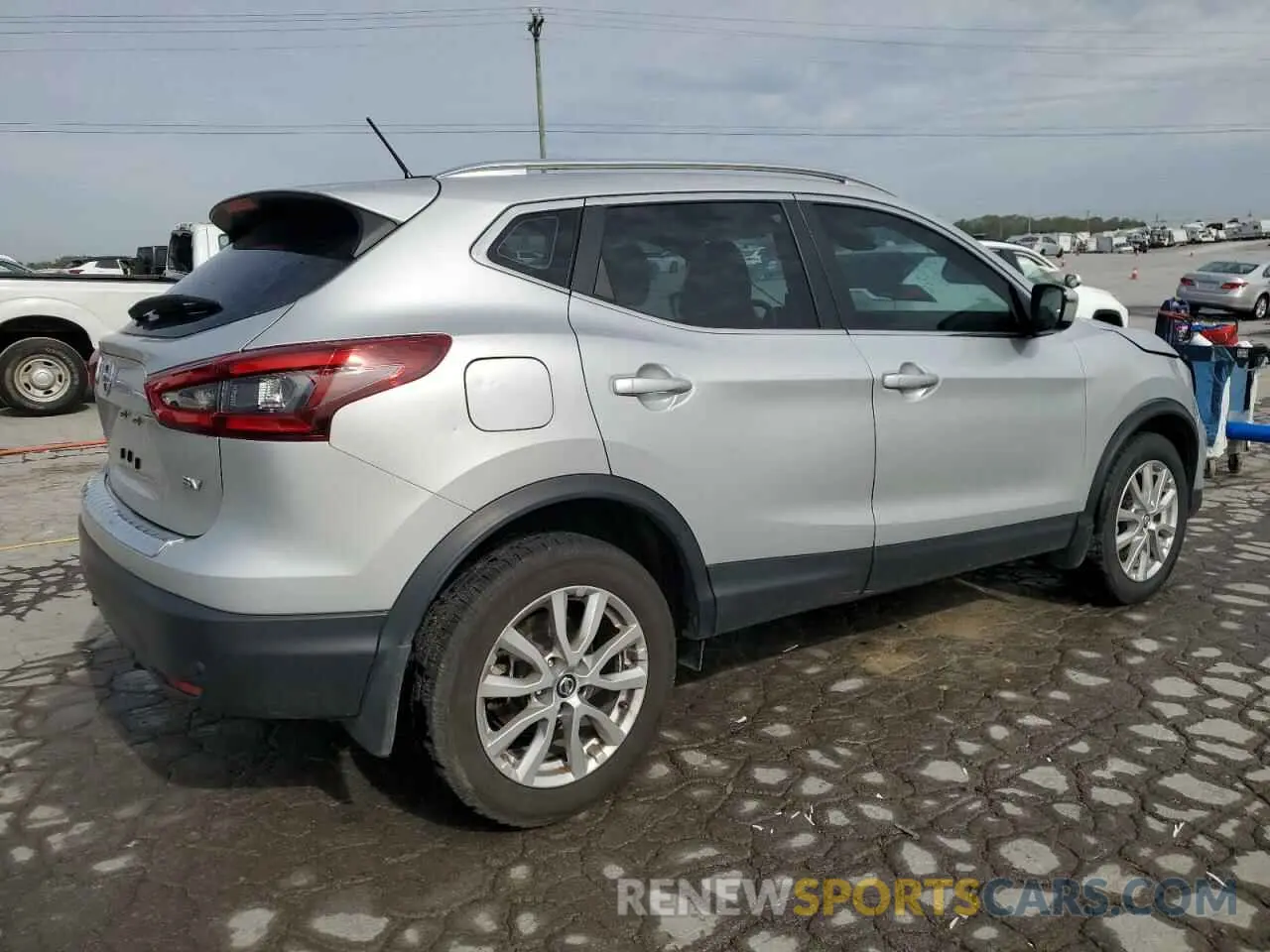 3 Photograph of a damaged car JN1BJ1BVXMW567553 NISSAN ROGUE 2021