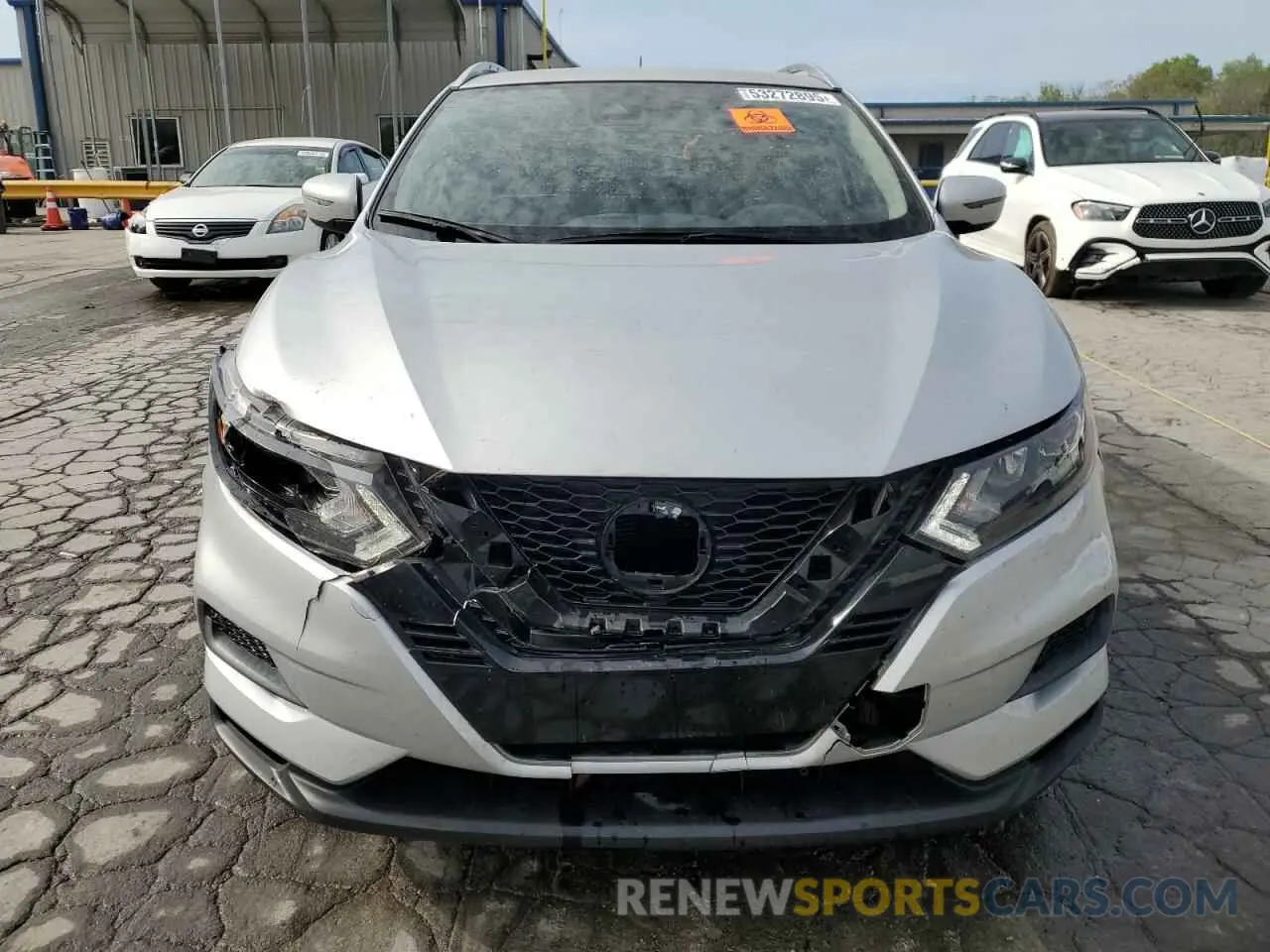 5 Photograph of a damaged car JN1BJ1BVXMW567553 NISSAN ROGUE 2021
