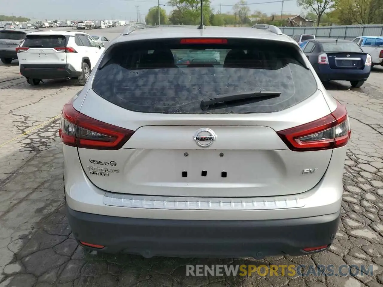6 Photograph of a damaged car JN1BJ1BVXMW567553 NISSAN ROGUE 2021