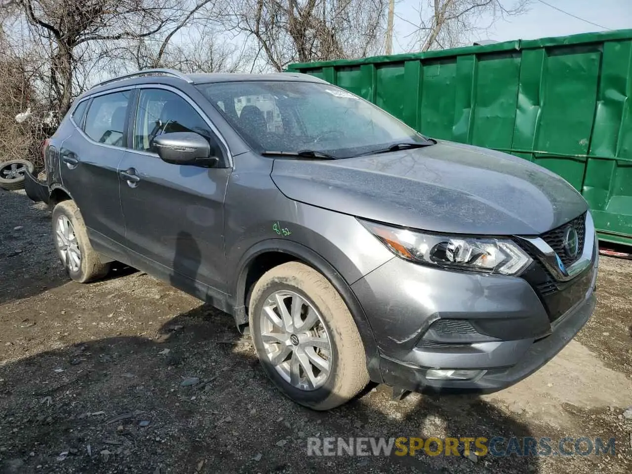 4 Фотография поврежденного автомобиля JN1BJ1BW1MW443907 NISSAN ROGUE 2021