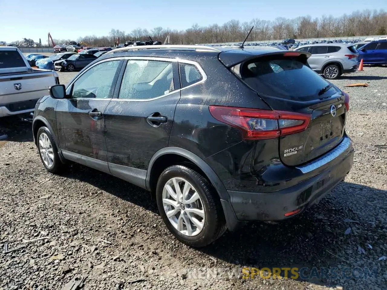 2 Photograph of a damaged car JN1BJ1BW1MW668201 NISSAN ROGUE 2021