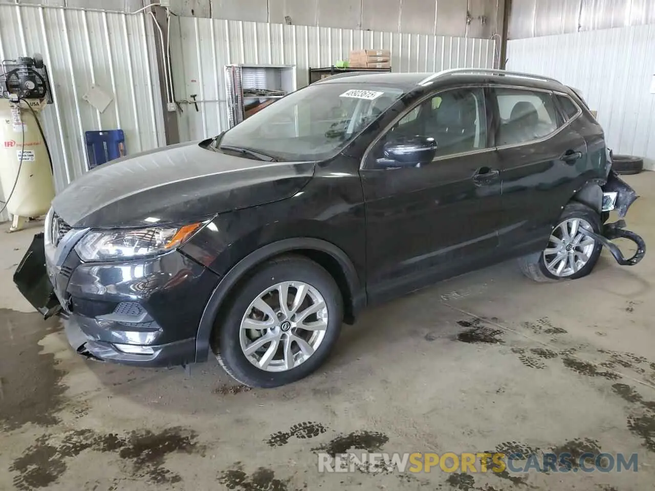 1 Фотография поврежденного автомобиля JN1BJ1BW2MW664397 NISSAN ROGUE 2021