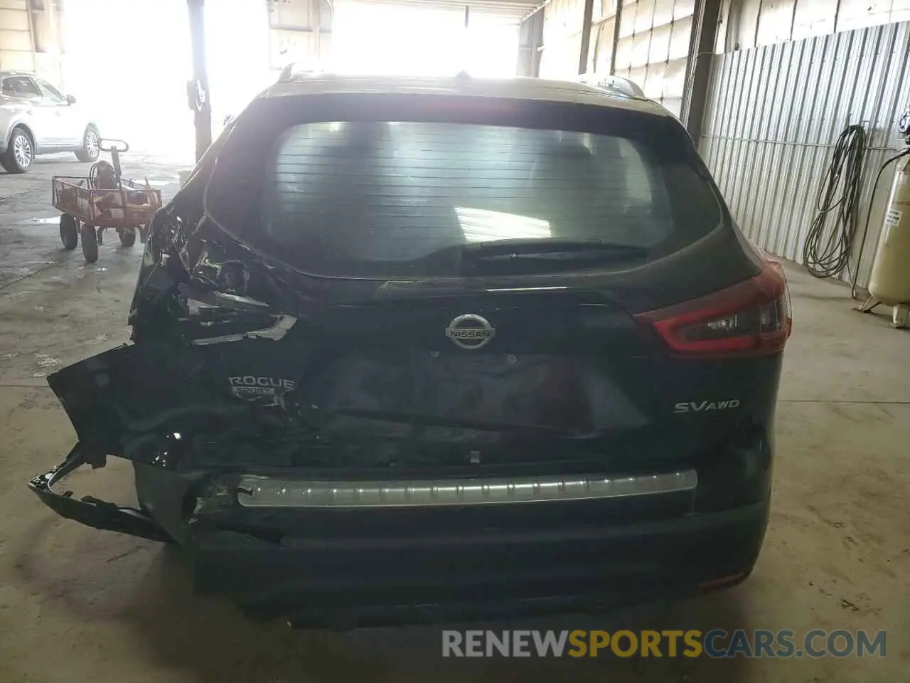 6 Фотография поврежденного автомобиля JN1BJ1BW2MW664397 NISSAN ROGUE 2021