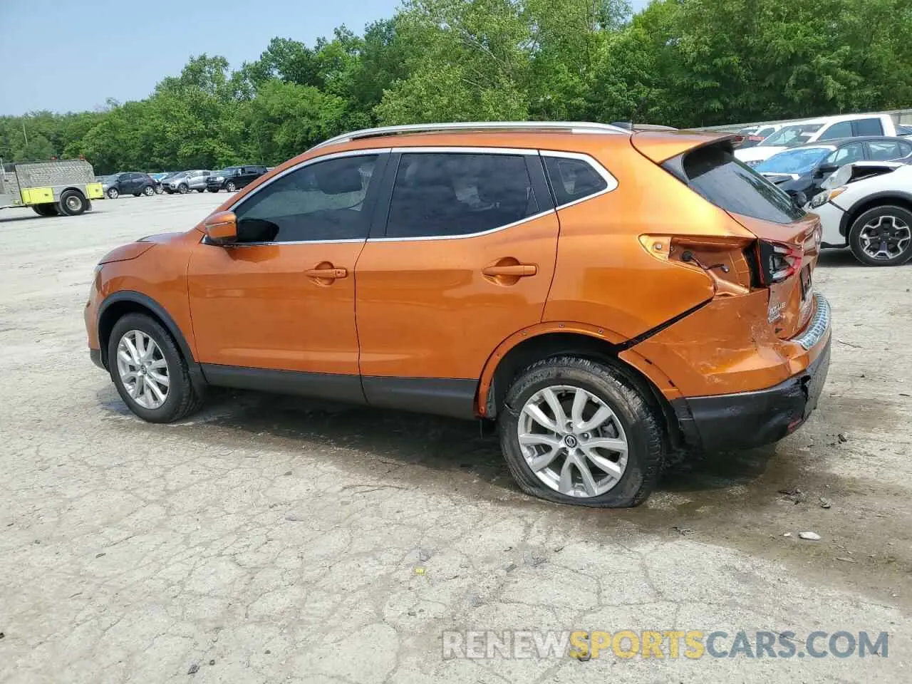 2 Фотография поврежденного автомобиля JN1BJ1BW4MW438801 NISSAN ROGUE 2021
