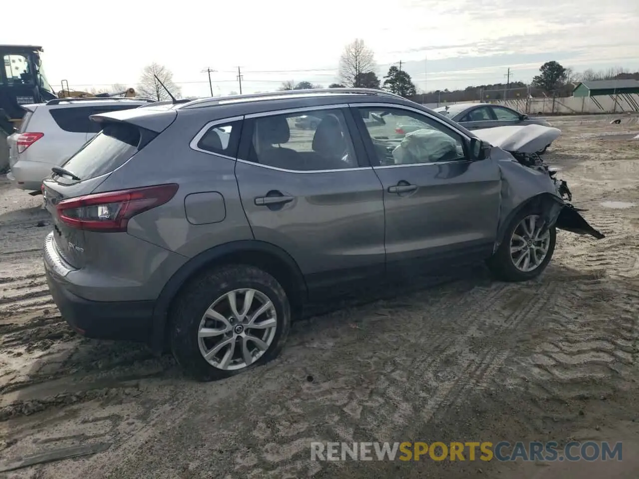 3 Фотография поврежденного автомобиля JN1BJ1BW6MW449735 NISSAN ROGUE 2021