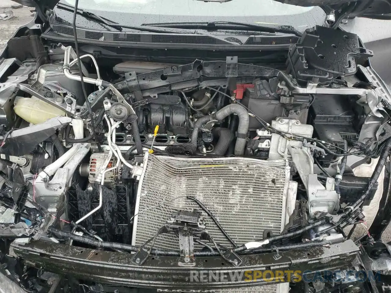 13 Photograph of a damaged car JN1BJ1BW7MW430112 NISSAN ROGUE 2021