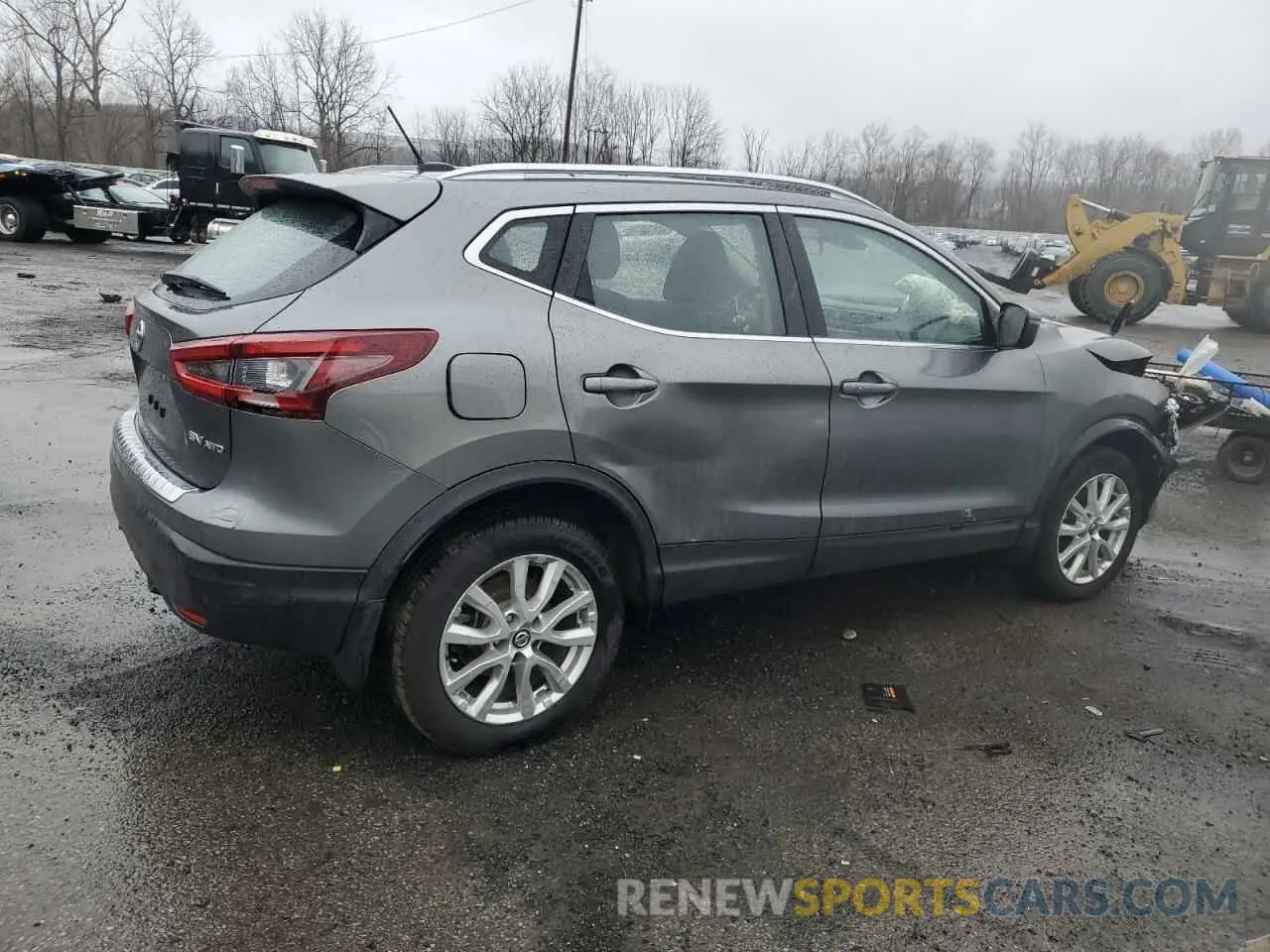 3 Photograph of a damaged car JN1BJ1BW7MW430112 NISSAN ROGUE 2021