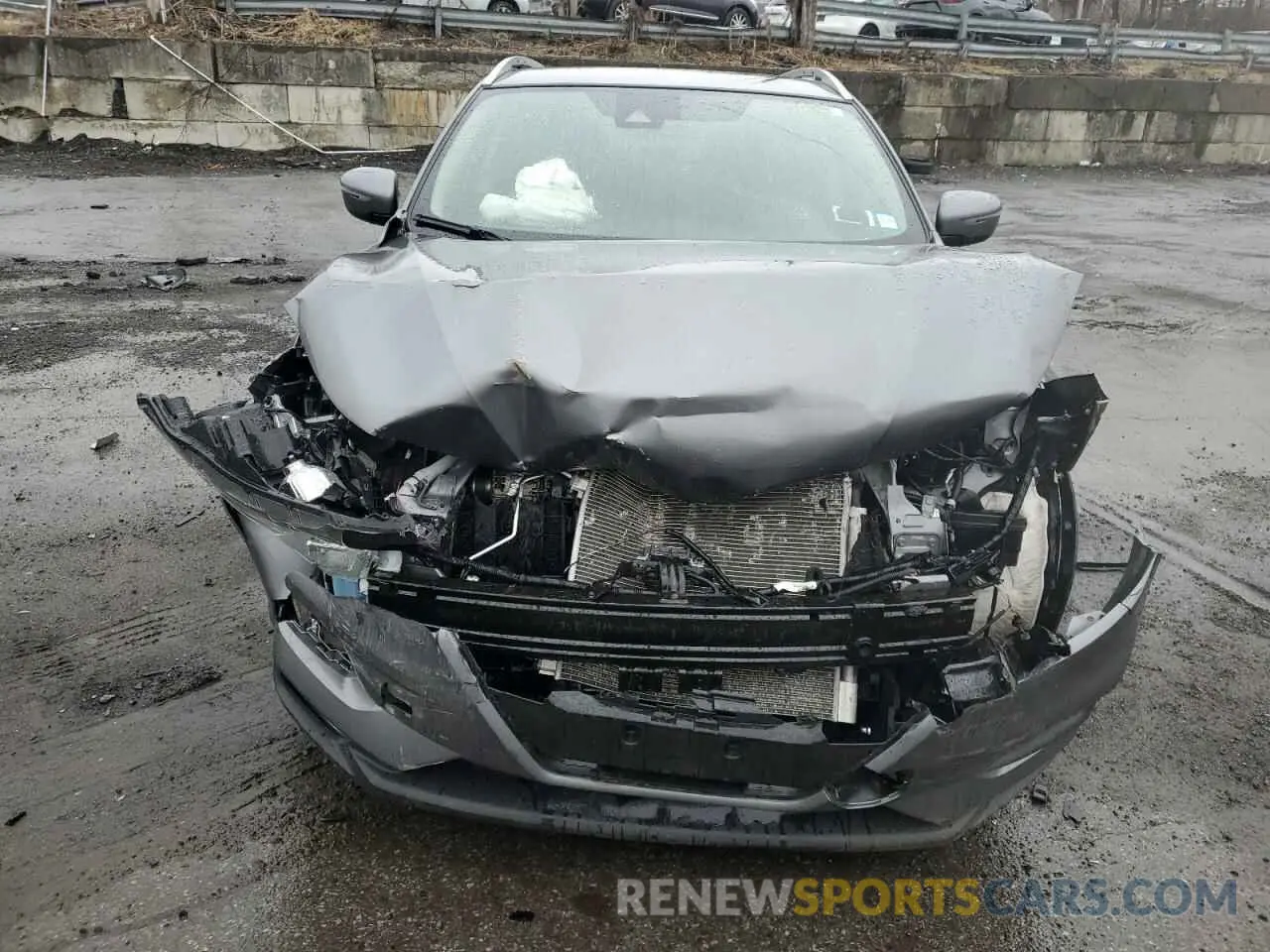 5 Photograph of a damaged car JN1BJ1BW7MW430112 NISSAN ROGUE 2021