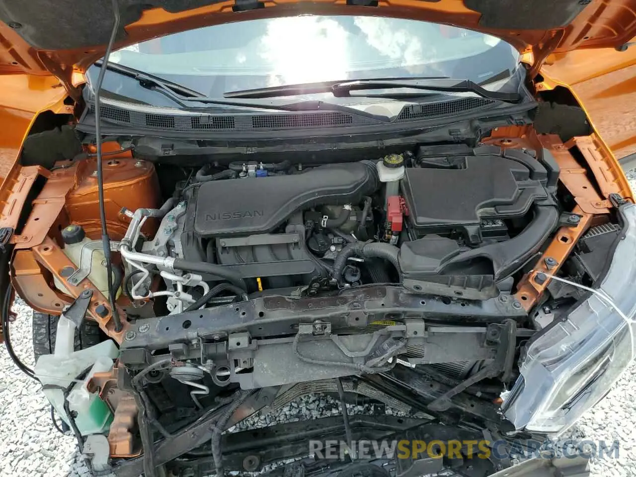 12 Photograph of a damaged car JN1BJ1CV1MW314345 NISSAN ROGUE 2021