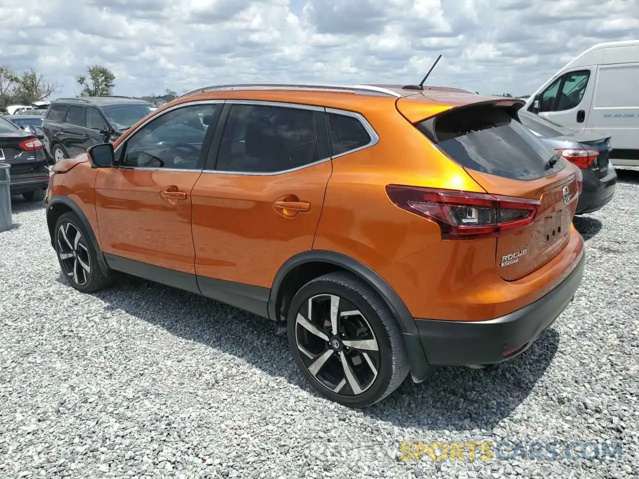 2 Photograph of a damaged car JN1BJ1CV1MW314345 NISSAN ROGUE 2021