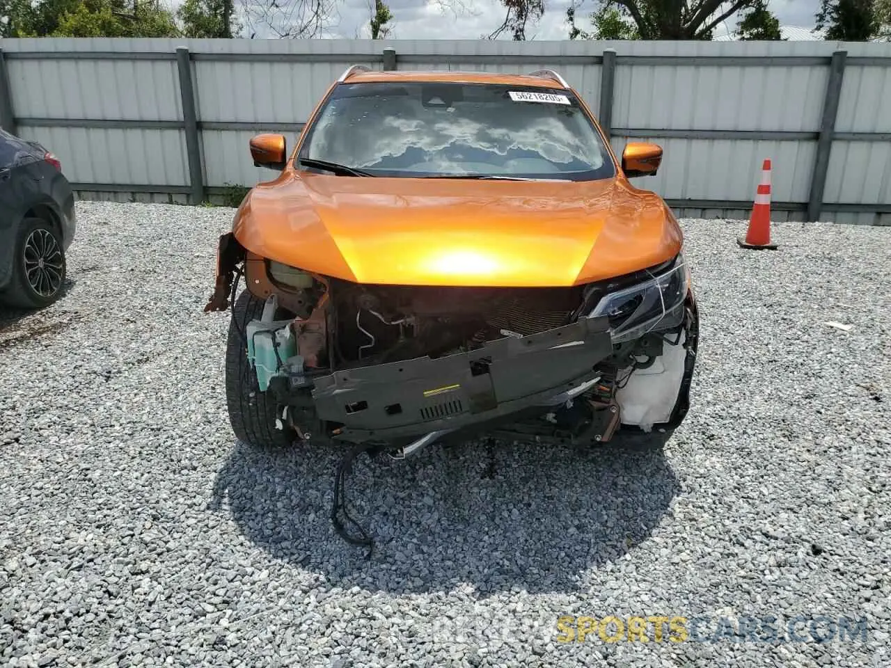 5 Photograph of a damaged car JN1BJ1CV1MW314345 NISSAN ROGUE 2021