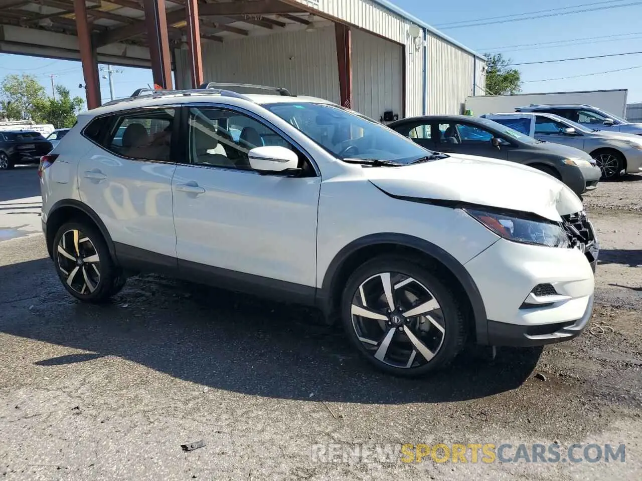 4 Фотография поврежденного автомобиля JN1BJ1CV4MW560984 NISSAN ROGUE 2021