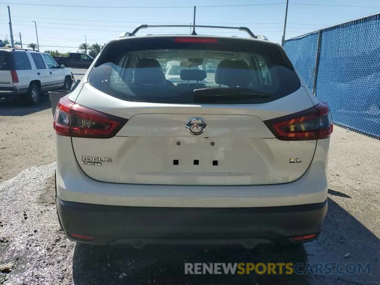6 Фотография поврежденного автомобиля JN1BJ1CV4MW560984 NISSAN ROGUE 2021