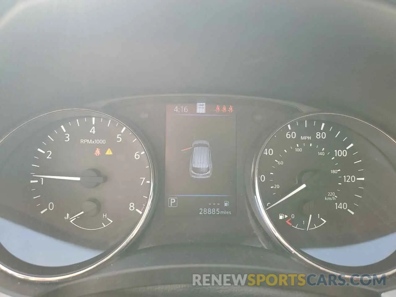 9 Фотография поврежденного автомобиля JN1BJ1CV4MW560984 NISSAN ROGUE 2021