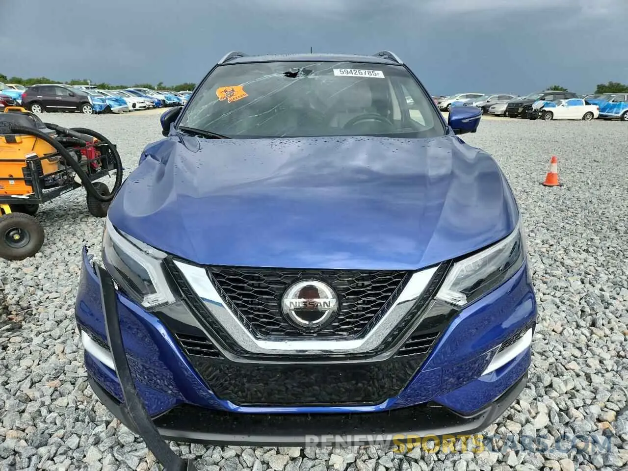 5 Photograph of a damaged car JN1BJ1CV6MW306242 NISSAN ROGUE 2021