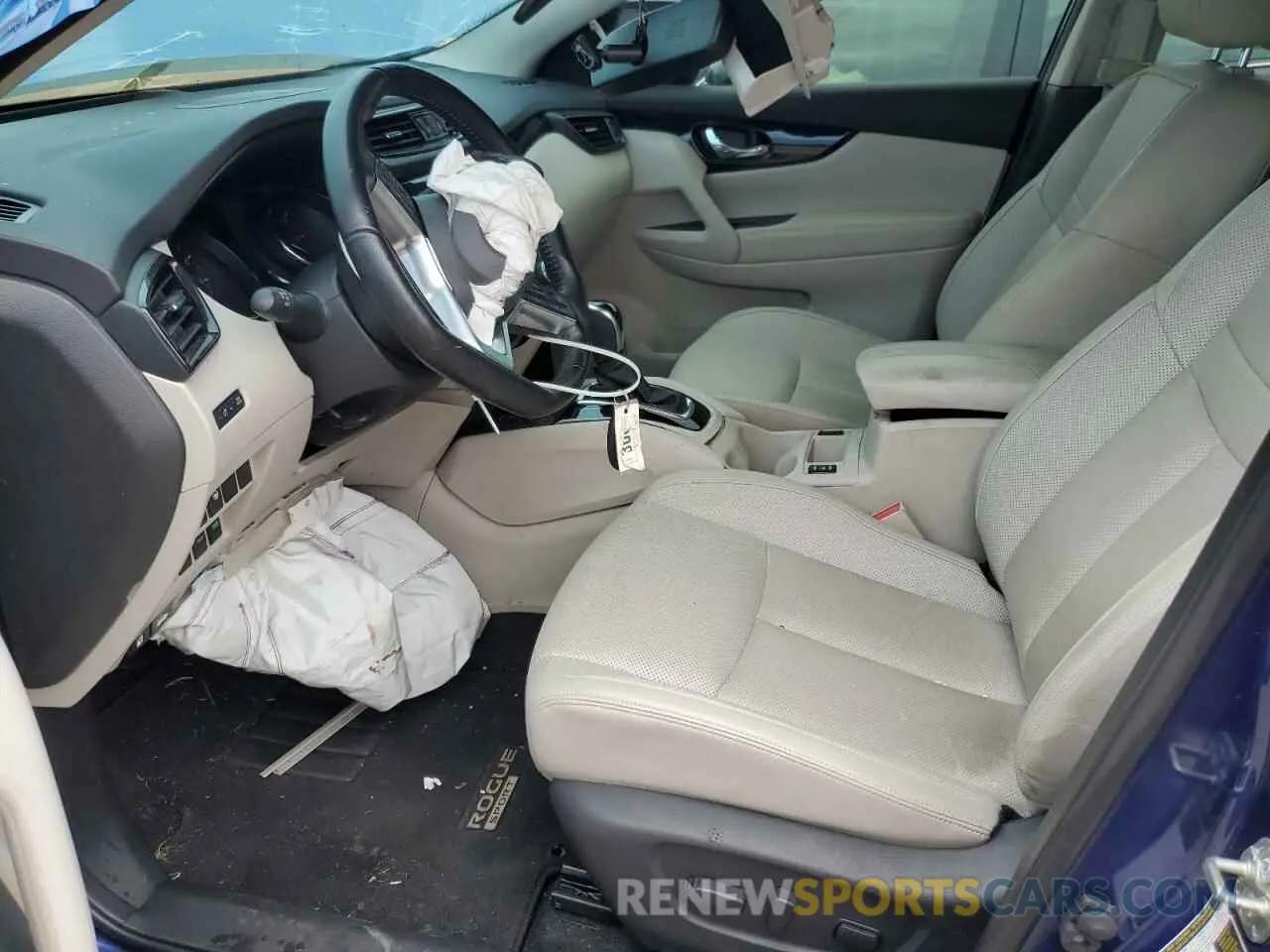 7 Photograph of a damaged car JN1BJ1CV6MW306242 NISSAN ROGUE 2021