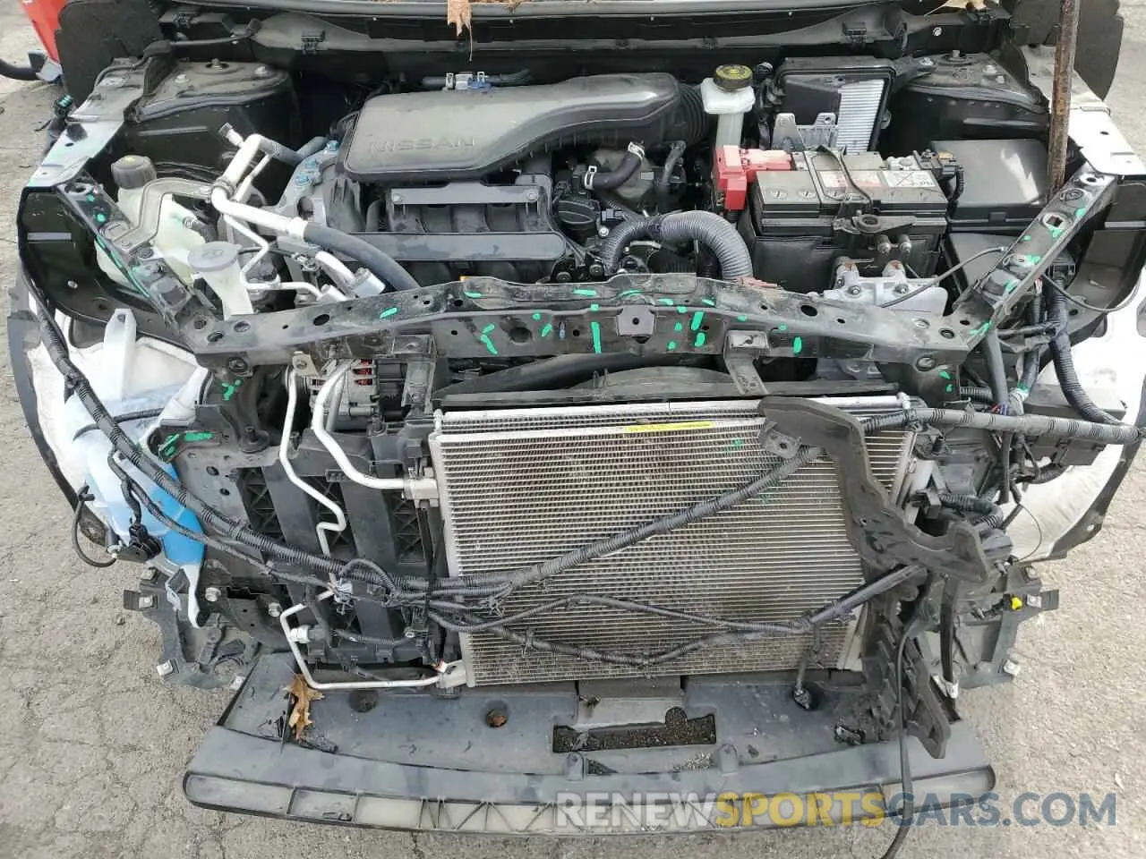 12 Фотография поврежденного автомобиля JN1BJ1CW1MW452282 NISSAN ROGUE 2021