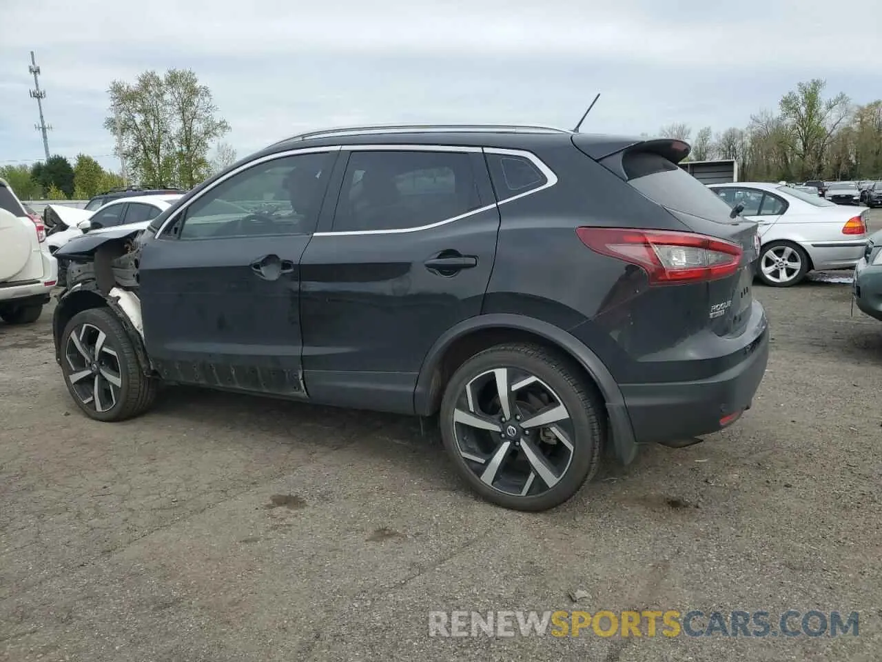 2 Фотография поврежденного автомобиля JN1BJ1CW1MW452282 NISSAN ROGUE 2021