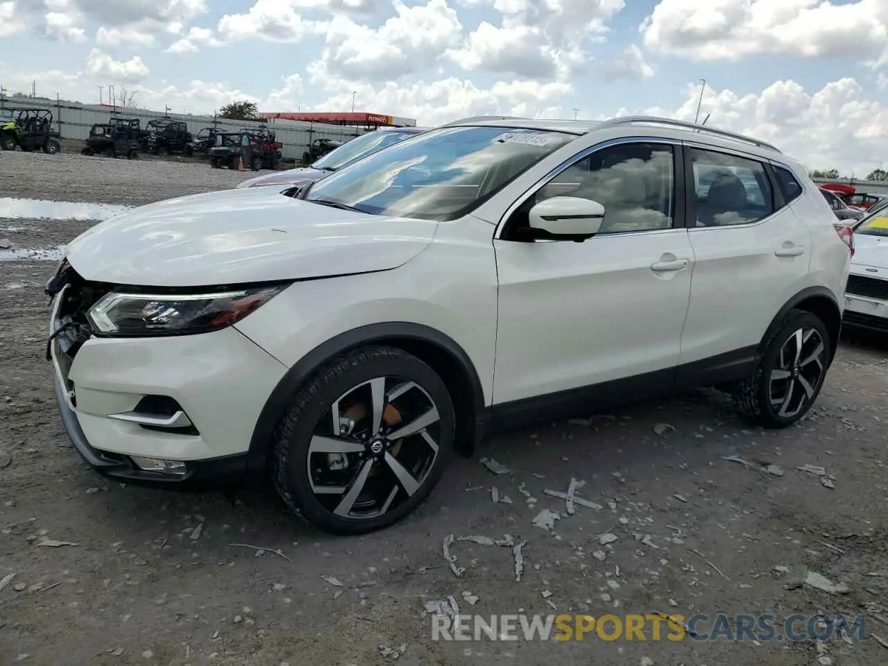 1 Photograph of a damaged car JN1BJ1CW2MW420439 NISSAN ROGUE 2021