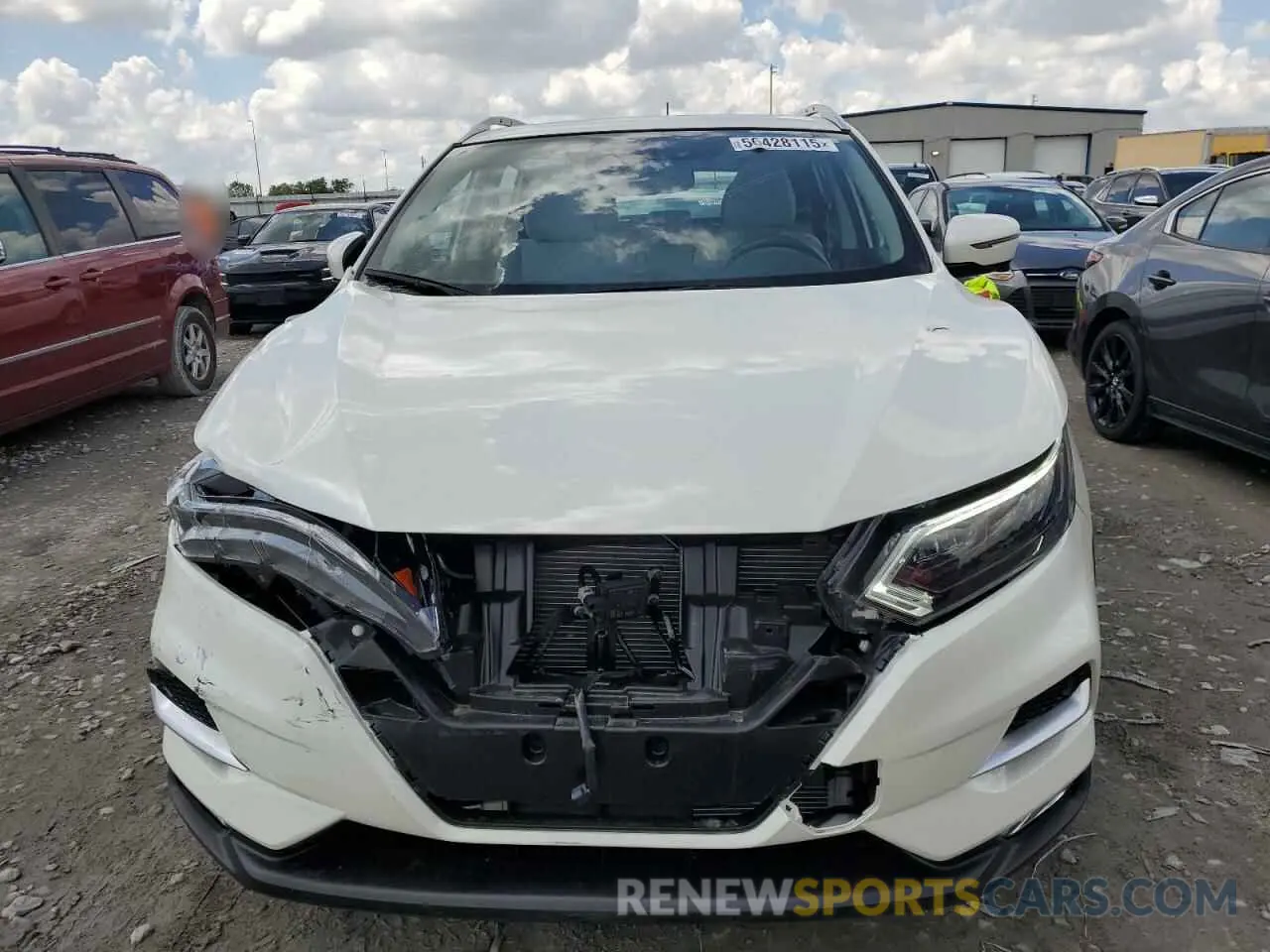 5 Photograph of a damaged car JN1BJ1CW2MW420439 NISSAN ROGUE 2021