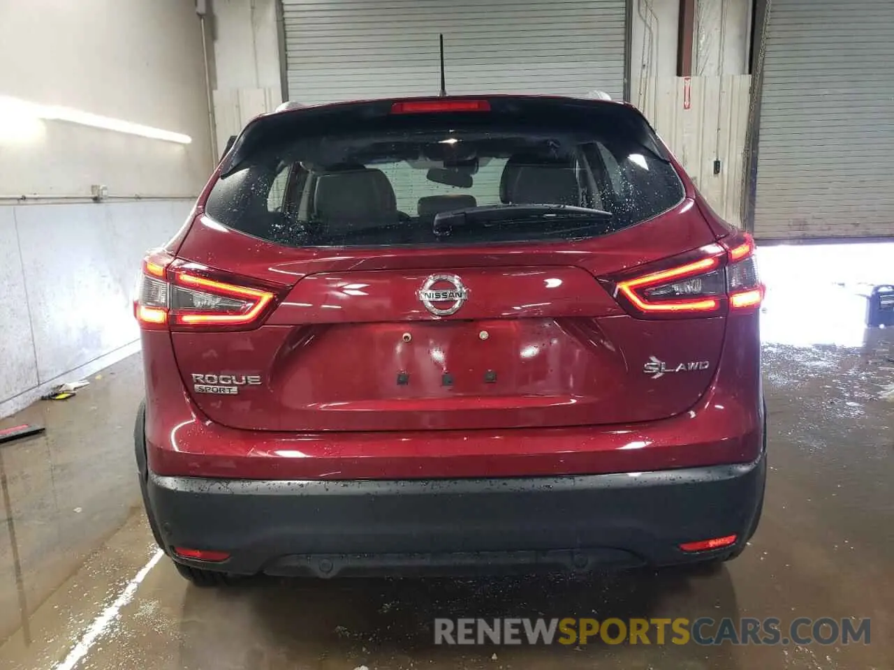 6 Photograph of a damaged car JN1BJ1CW4MW442040 NISSAN ROGUE 2021
