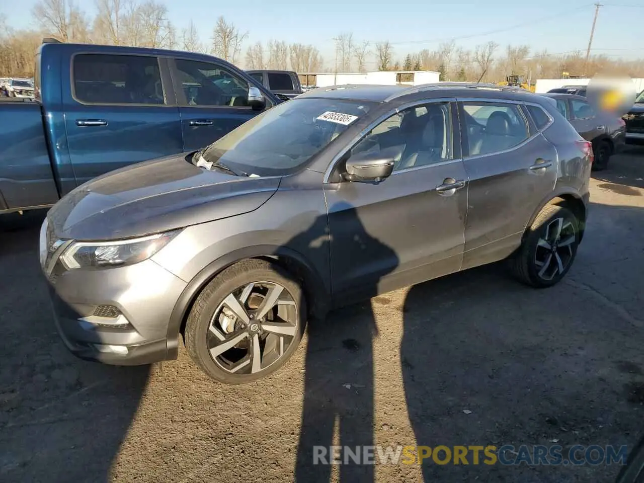1 Photograph of a damaged car JN1BJ1CW5MW451846 NISSAN ROGUE 2021