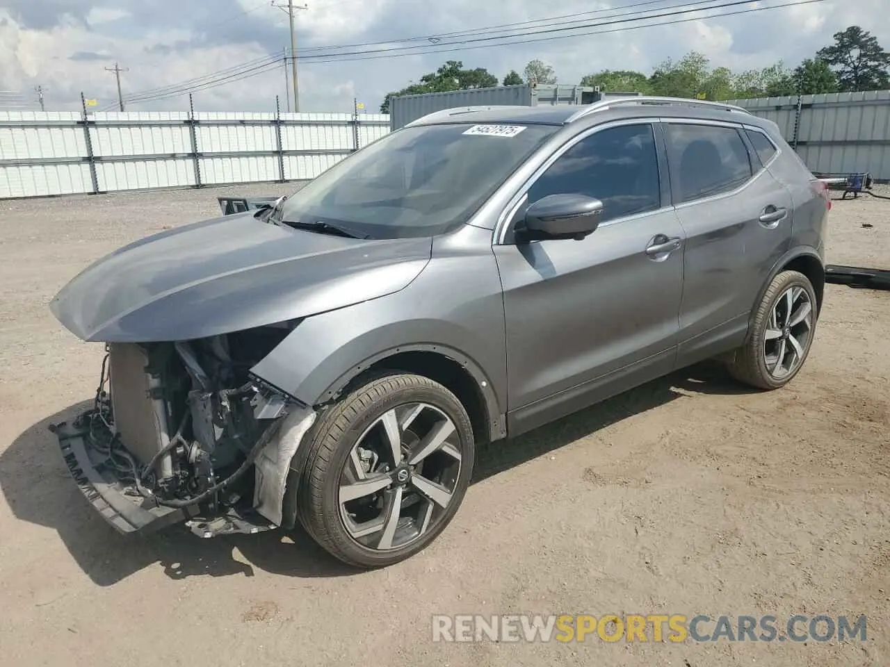1 Фотография поврежденного автомобиля JN1BJ1CW7MW452660 NISSAN ROGUE 2021