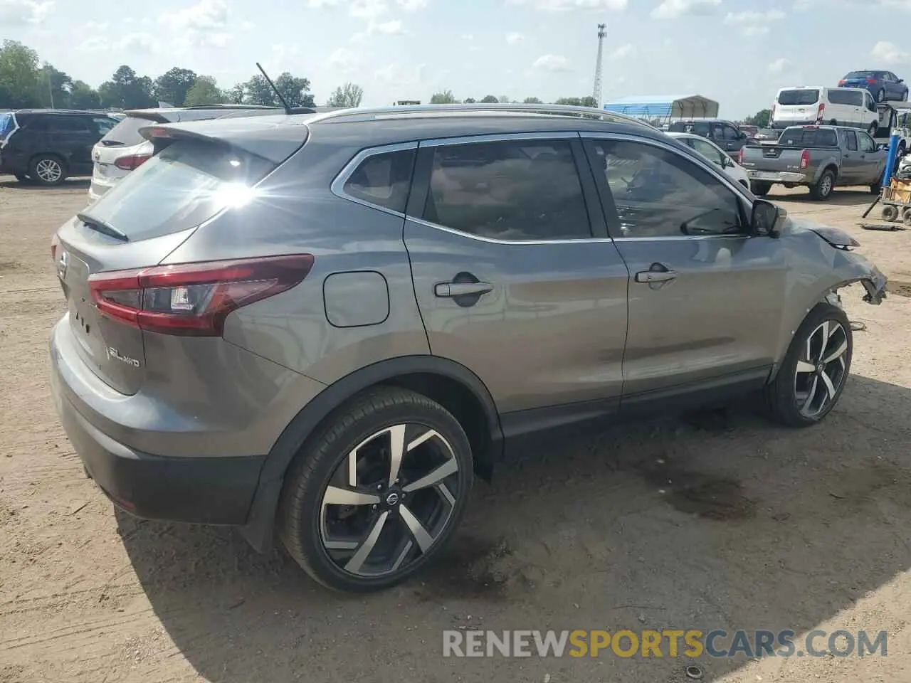 3 Фотография поврежденного автомобиля JN1BJ1CW7MW452660 NISSAN ROGUE 2021
