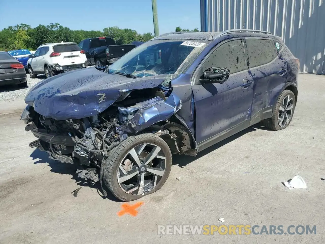 1 Фотография поврежденного автомобиля JN1BJ1CWXMW450952 NISSAN ROGUE 2021