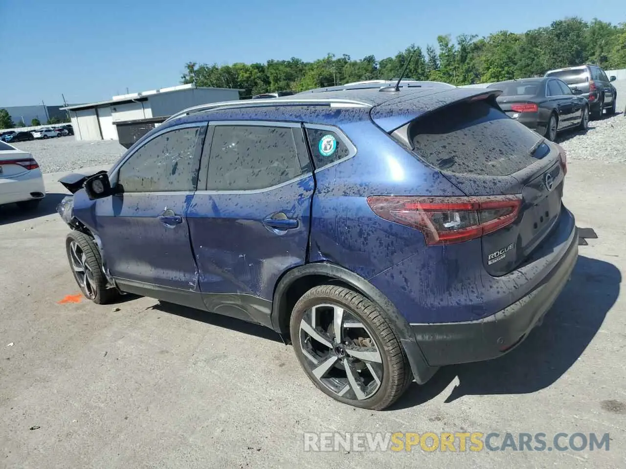 2 Фотография поврежденного автомобиля JN1BJ1CWXMW450952 NISSAN ROGUE 2021