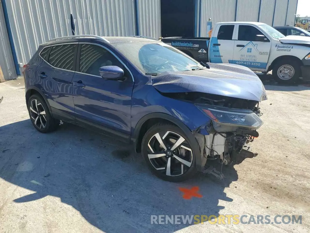 4 Фотография поврежденного автомобиля JN1BJ1CWXMW450952 NISSAN ROGUE 2021