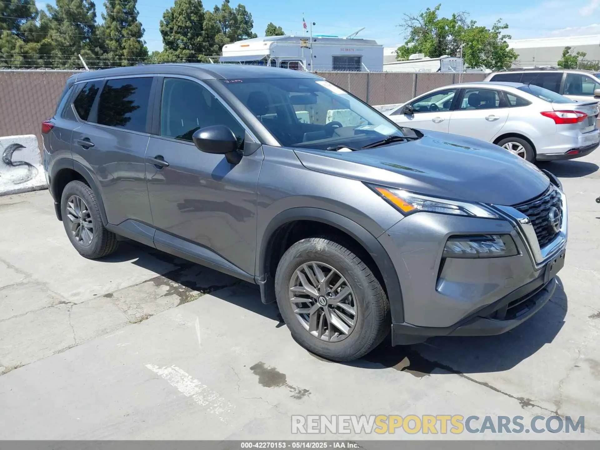 1 Photograph of a damaged car JN8AT3AA1MW016803 NISSAN ROGUE 2021
