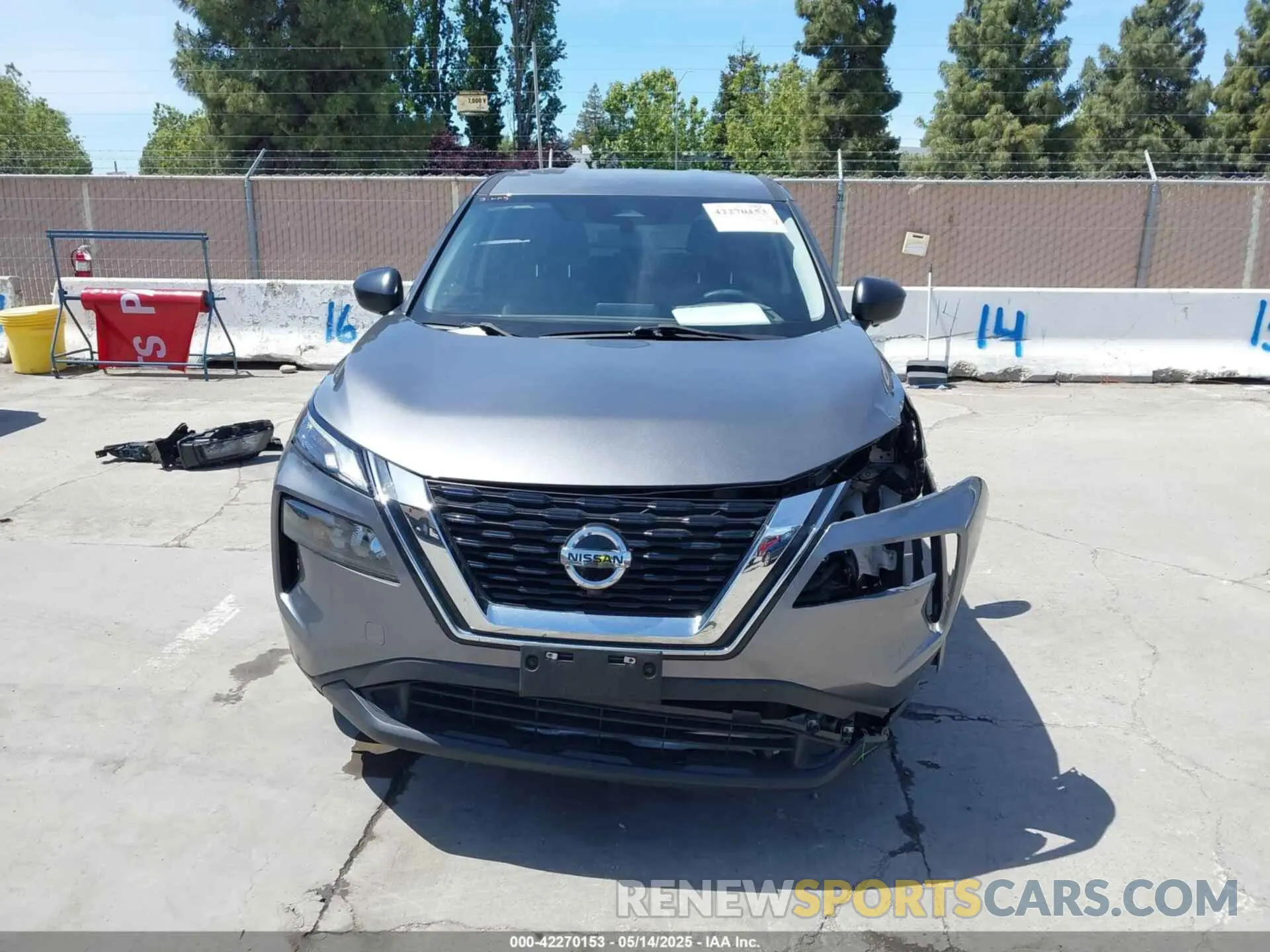 12 Photograph of a damaged car JN8AT3AA1MW016803 NISSAN ROGUE 2021