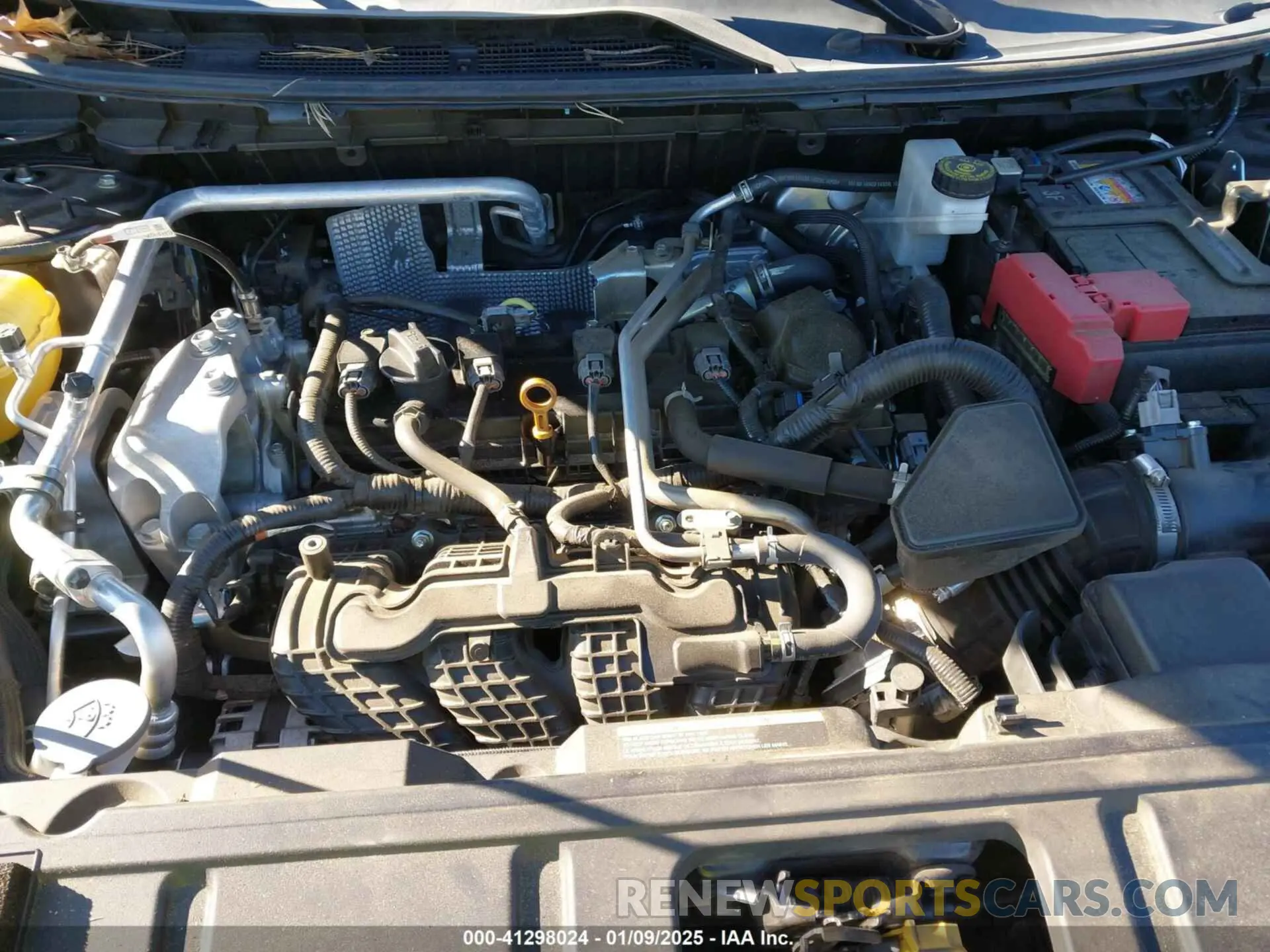 10 Photograph of a damaged car JN8AT3AA3MW000568 NISSAN ROGUE 2021
