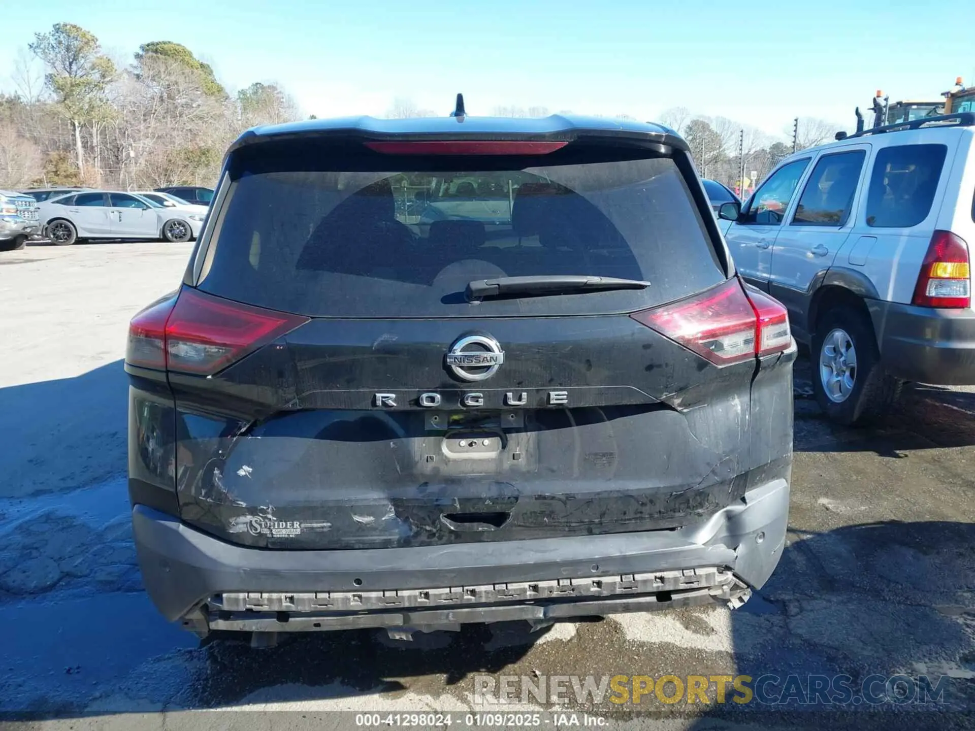 6 Photograph of a damaged car JN8AT3AA3MW000568 NISSAN ROGUE 2021