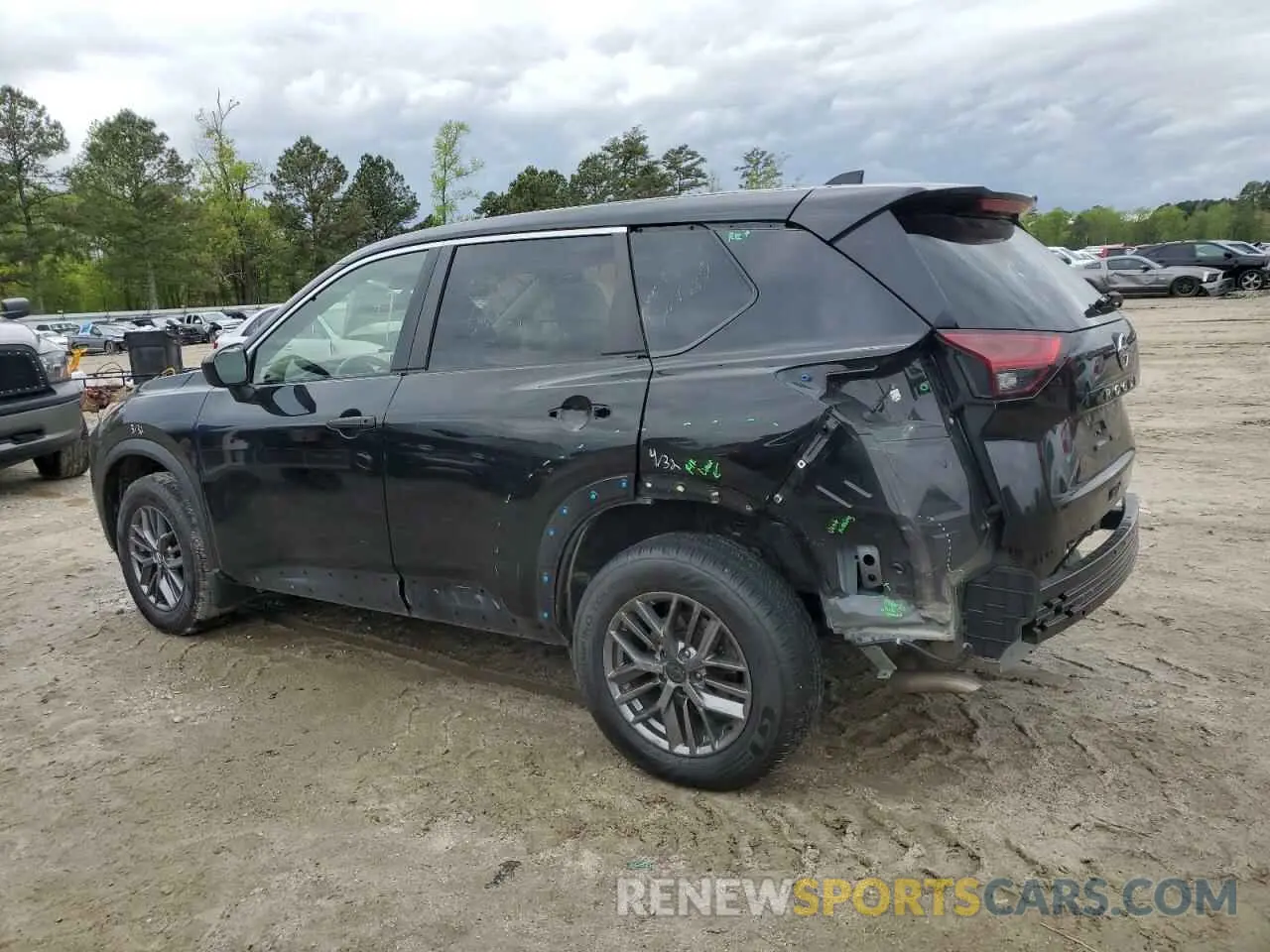 2 Фотография поврежденного автомобиля JN8AT3AA3MW012056 NISSAN ROGUE 2021
