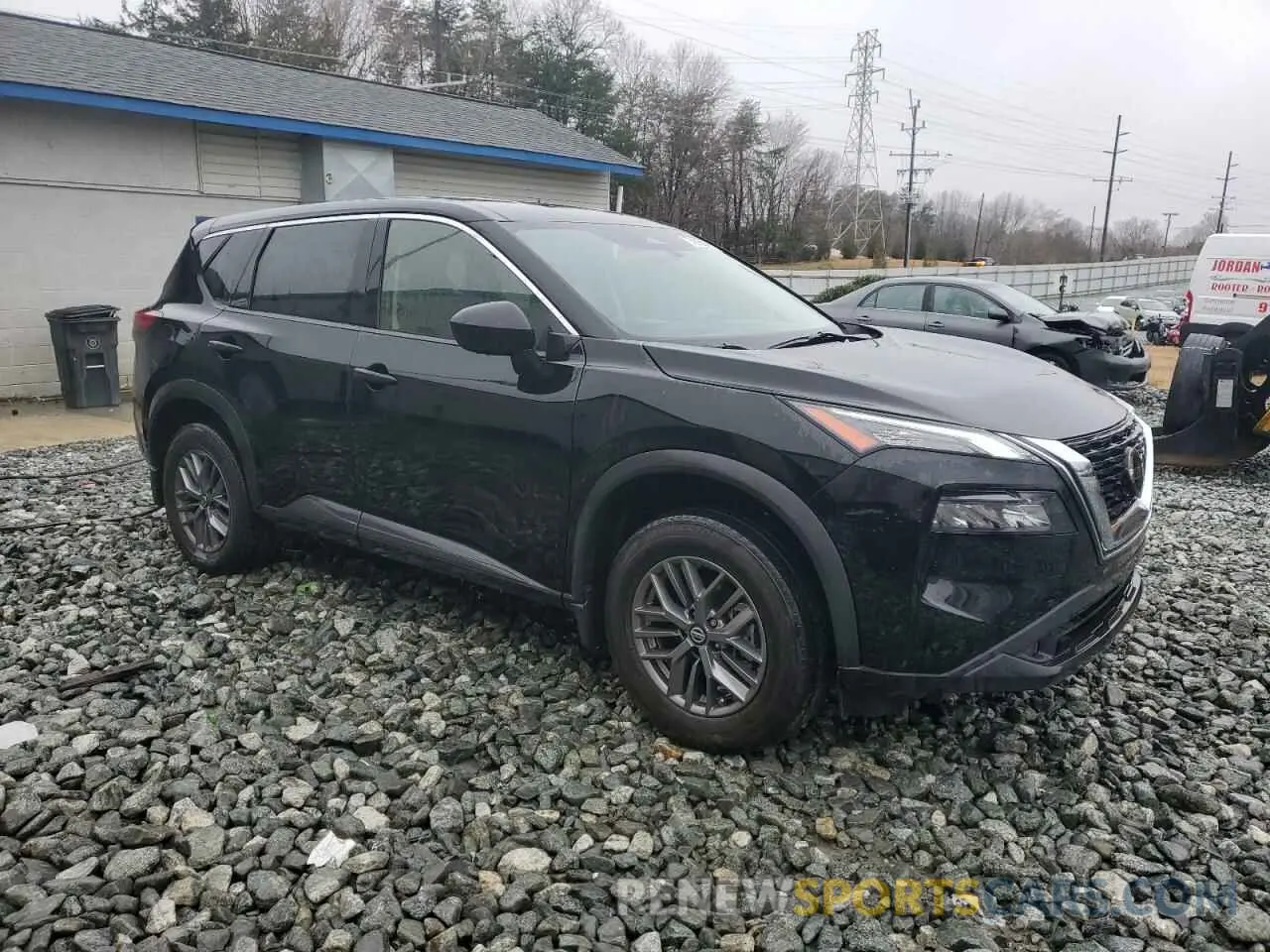 4 Фотография поврежденного автомобиля JN8AT3AA5MW002094 NISSAN ROGUE 2021