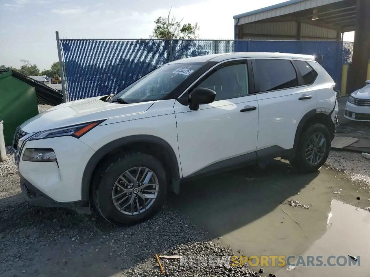 1 Photograph of a damaged car JN8AT3AA7MW005742 NISSAN ROGUE 2021