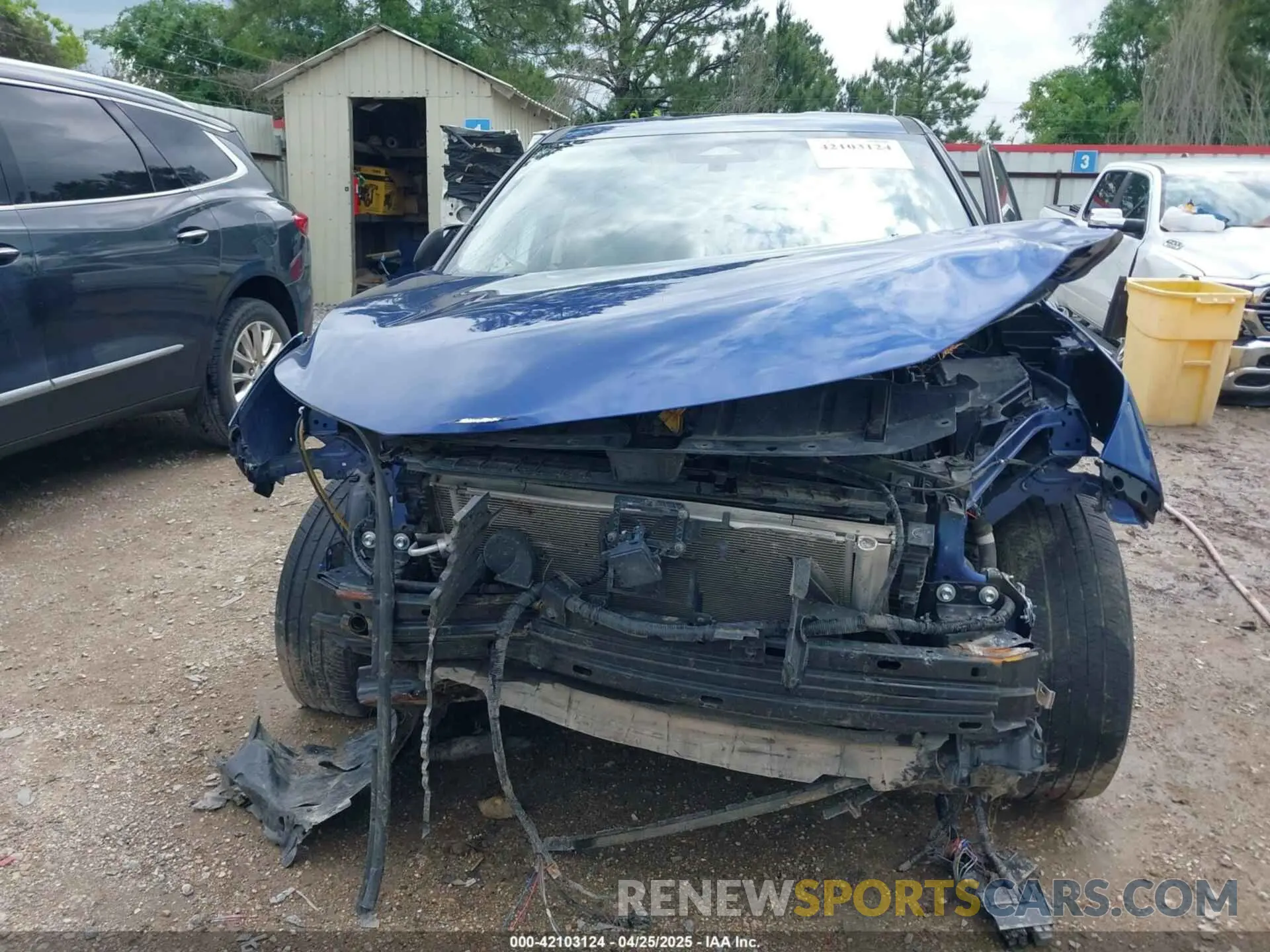 6 Photograph of a damaged car JN8AT3AA9MW011980 NISSAN ROGUE 2021